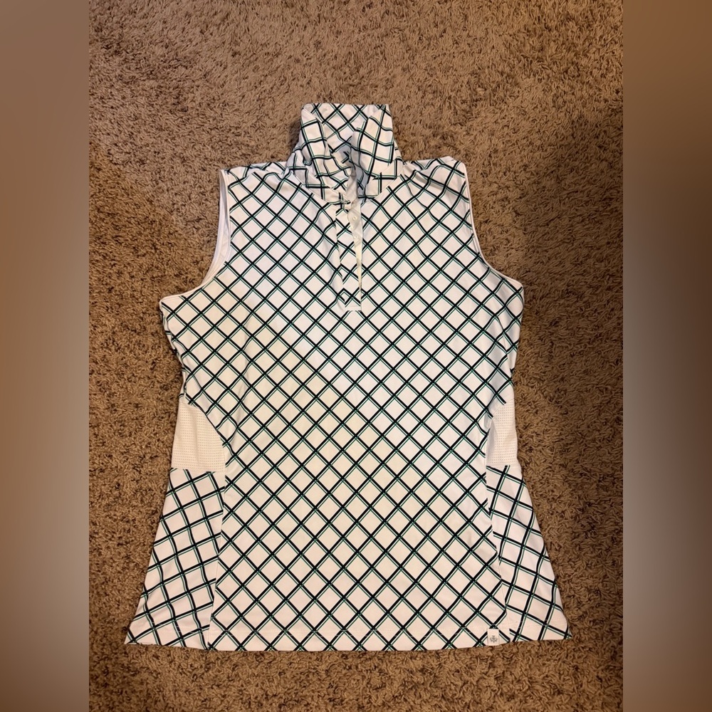 Lady Hagen Golf Polo Sleeveless Top